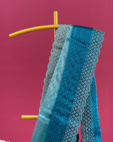 SC2932 - Fendy Saree with Copper and Silver Stone